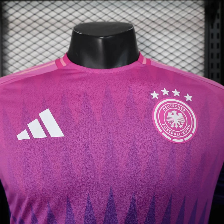 Allemagne maillot foot 2024 2025 Extérieur Rose Euro2024