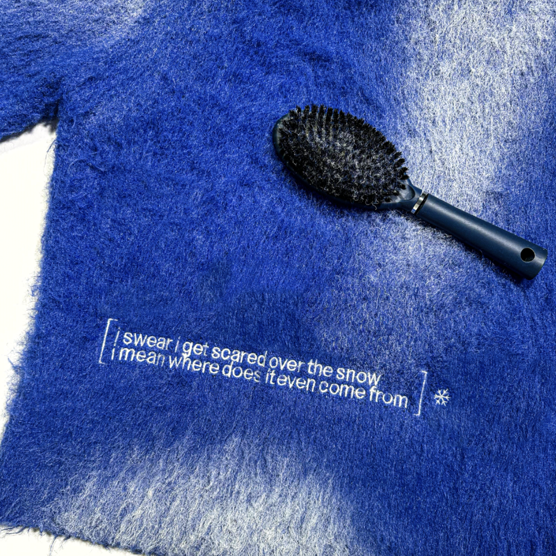 ICE mohair hoodie