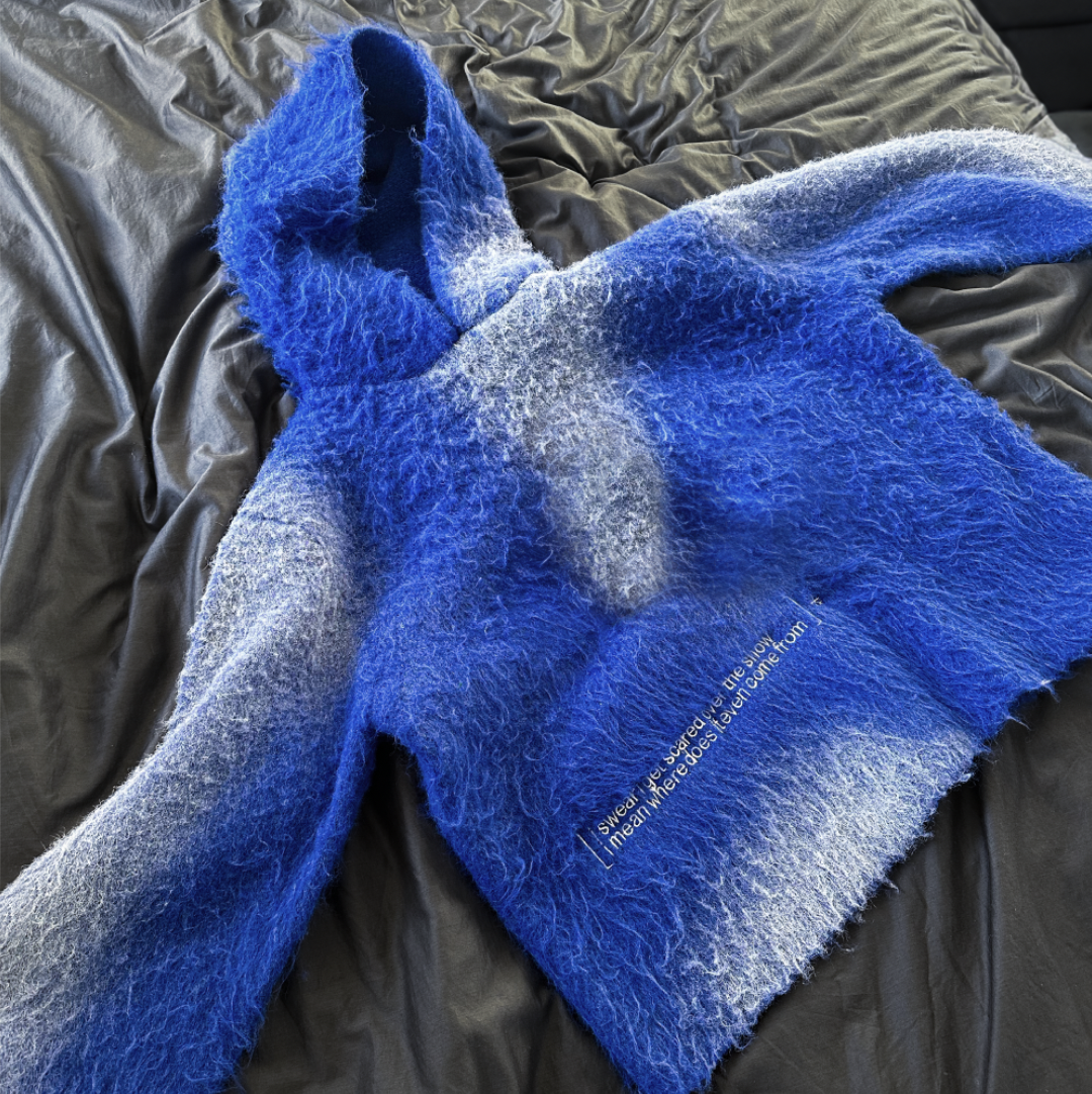 ICE mohair hoodie