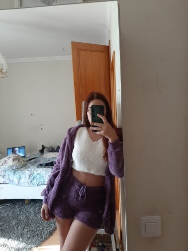 Ensemble pyjama velour + manteau offert