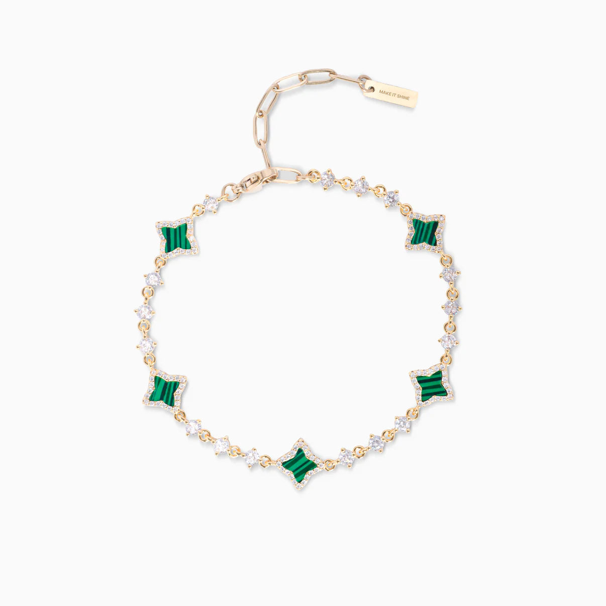 bracelet flower shine