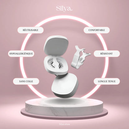 Silya - Cils Magnétiques + ( eyeliner offert )