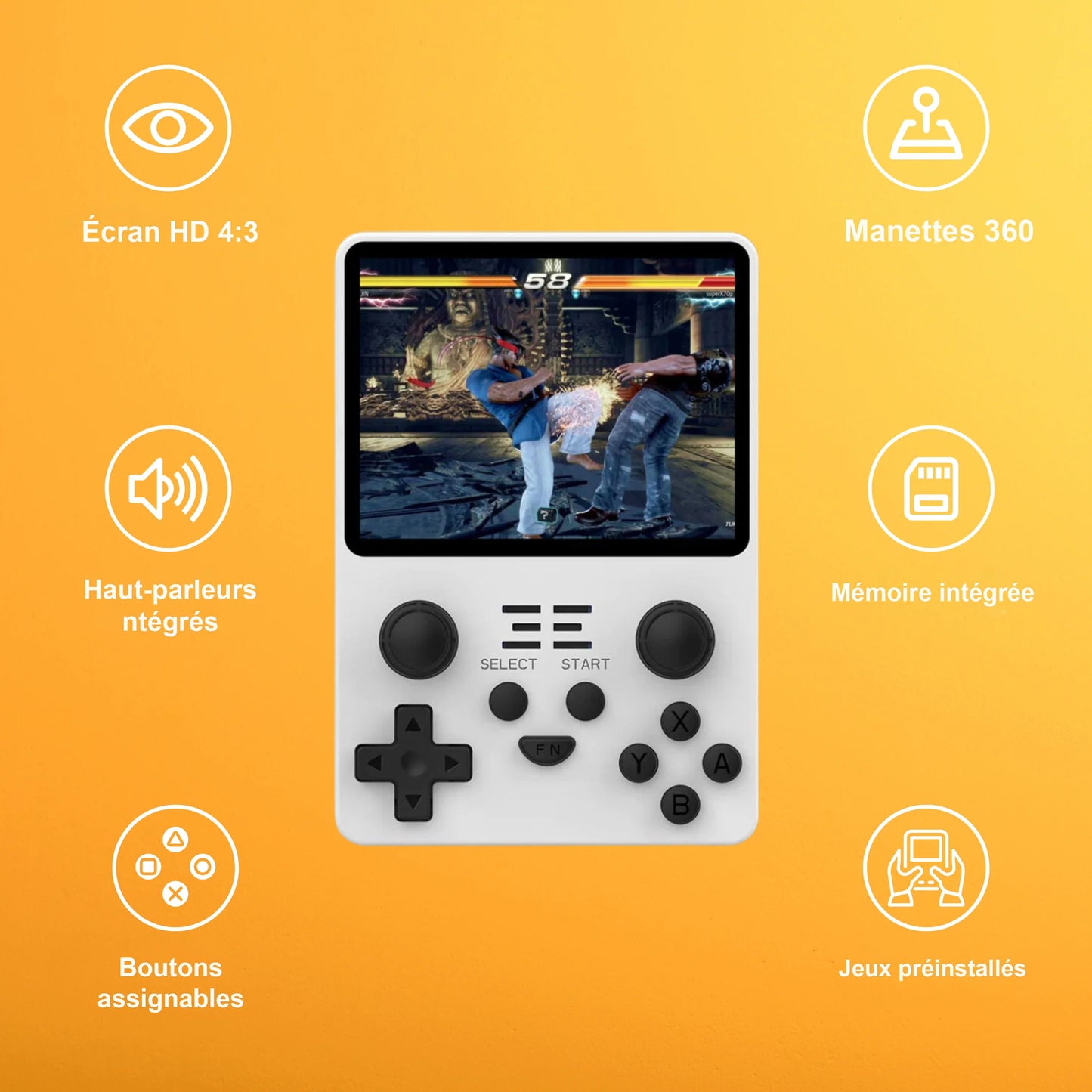 Console portable rétro