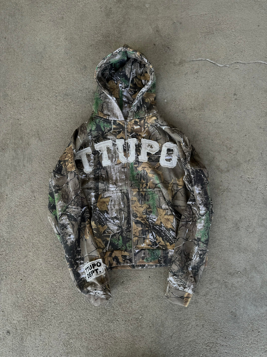 Hoodie zip "Urban Shred"