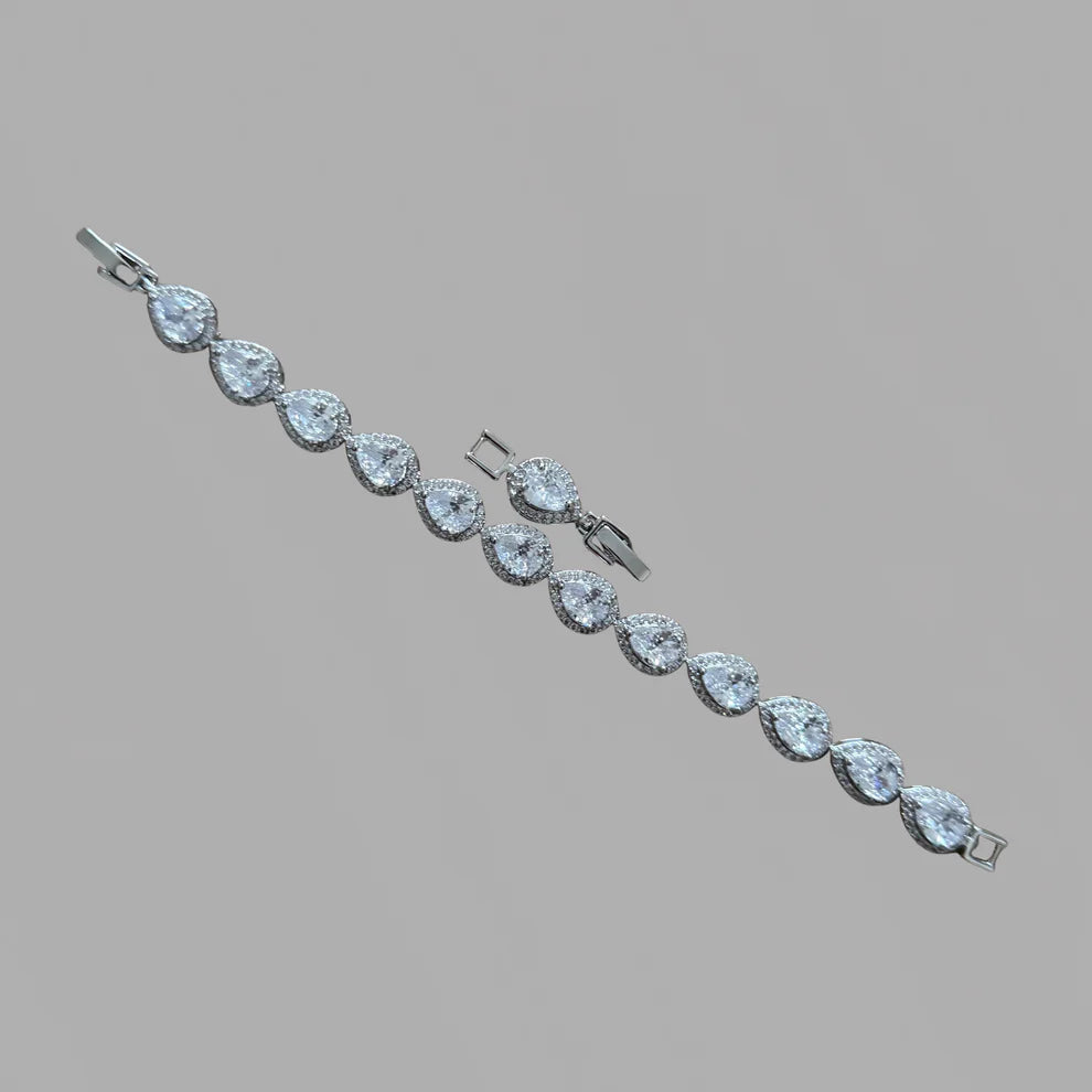 bracelet crystal " DROP "