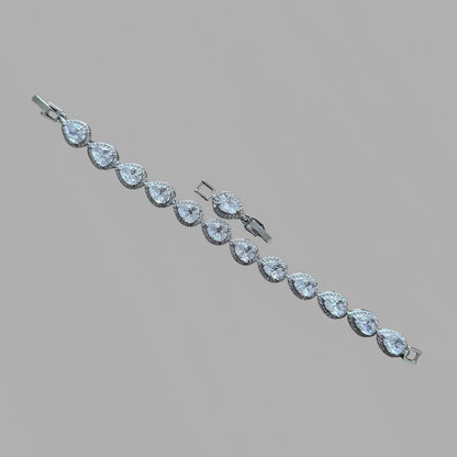 bracelet crystal " DROP "