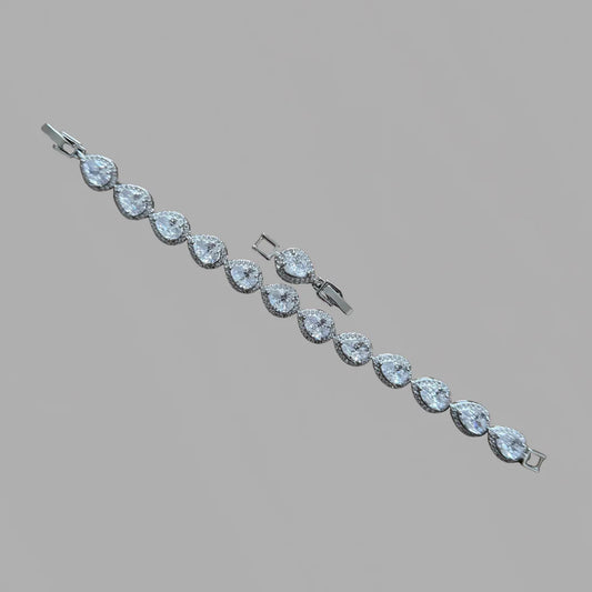 bracelet crystal " DROP "