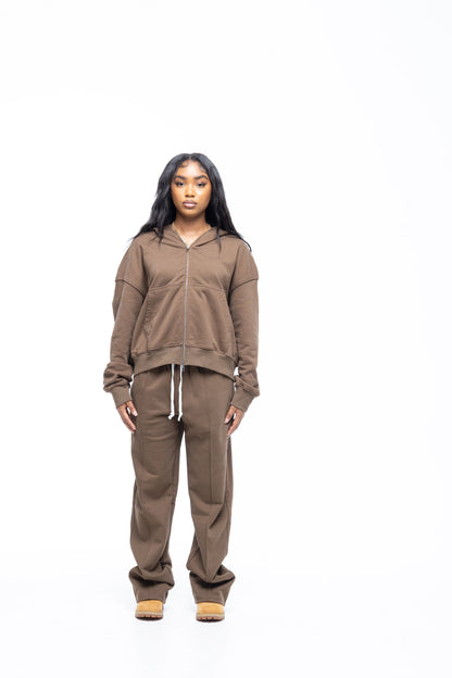 BLANCS ZIP HOODIE