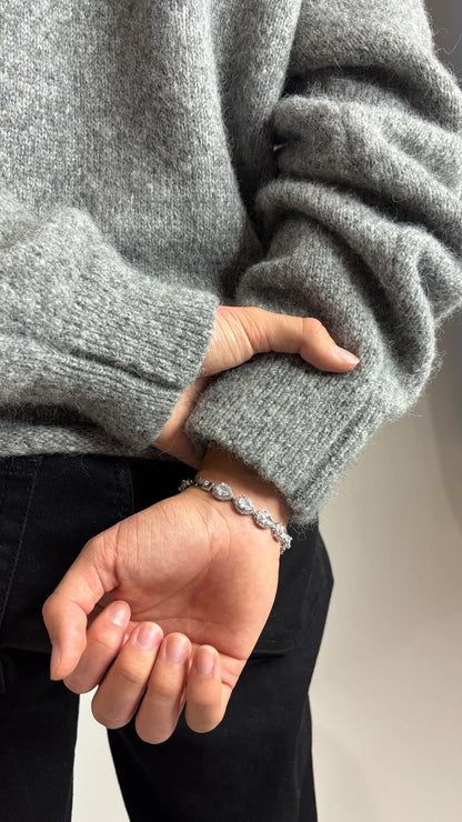 bracelet crystal " DROP "