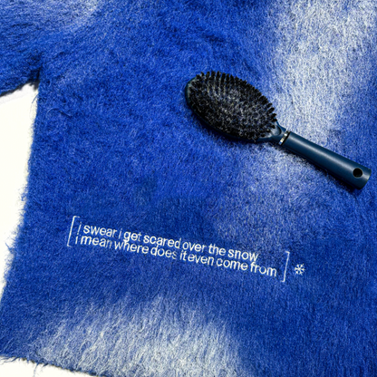 ICE mohair hoodie