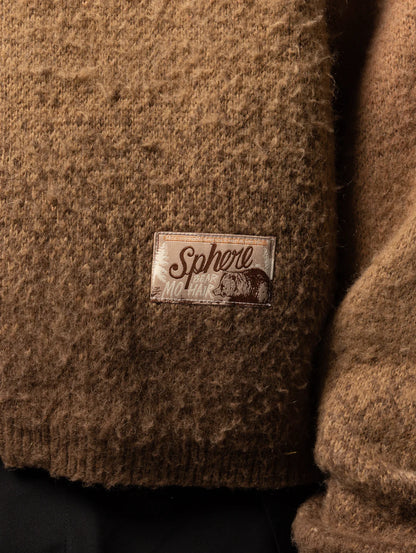 Mohair Hooded Jacket