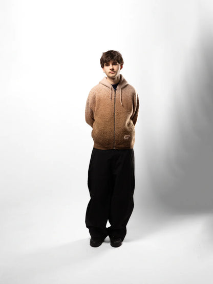 Mohair Hooded Jacket