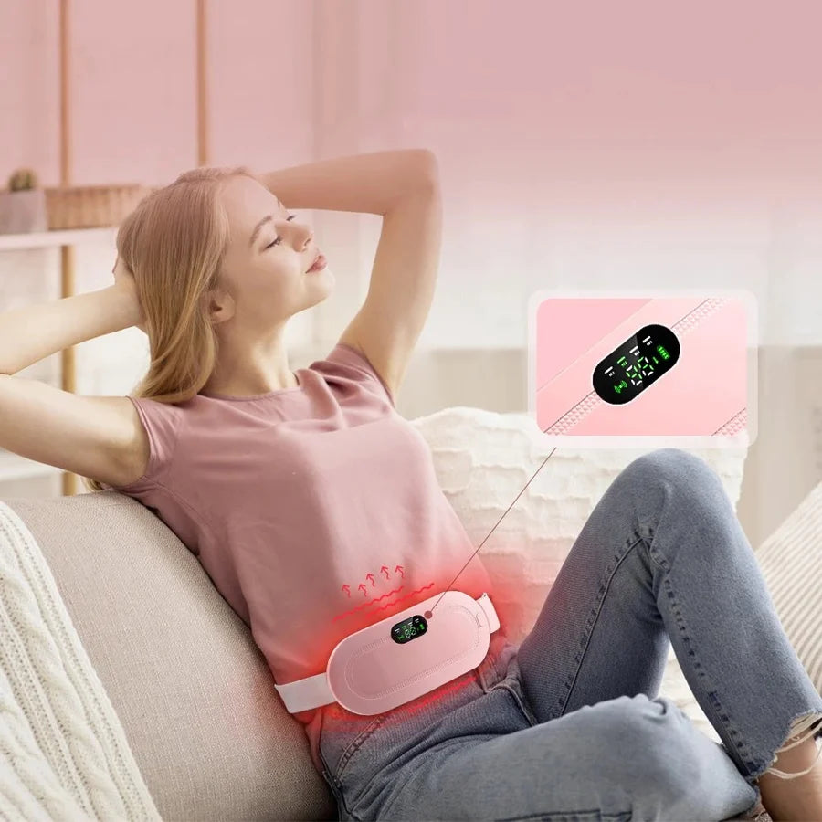 Sweetheart ceinture menstruelle chauffante et massante