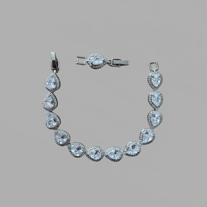 bracelet crystal " DROP "