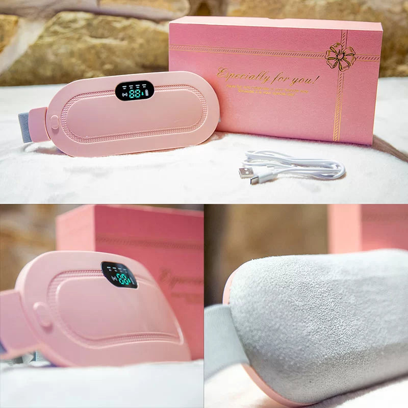 Sweetheart ceinture menstruelle chauffante et massante