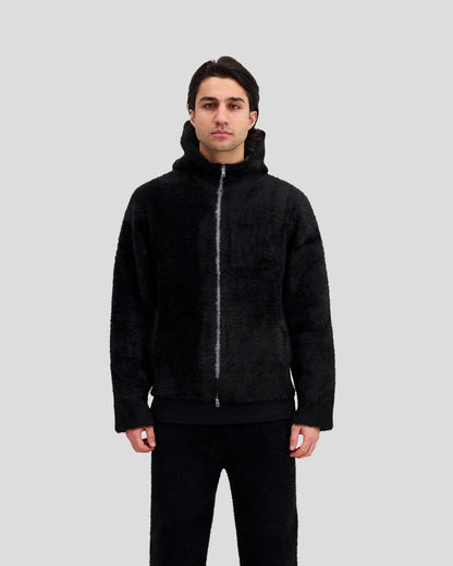 MOHAIR BLACK JACKET