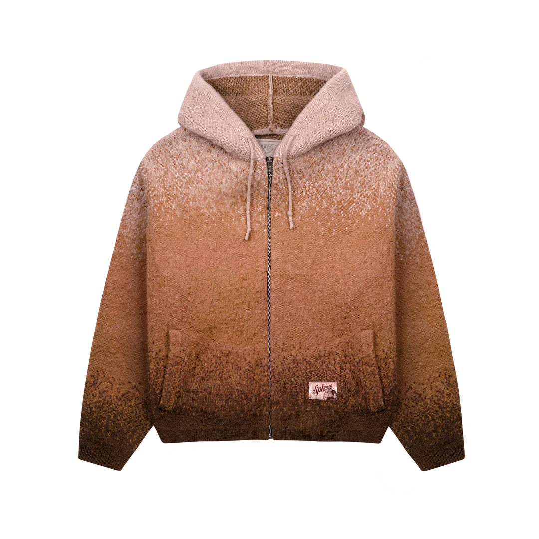 Mohair Hooded Jacket