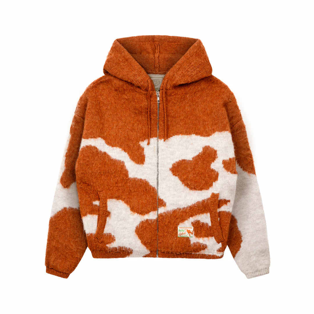 Mohair Hooded Jacket