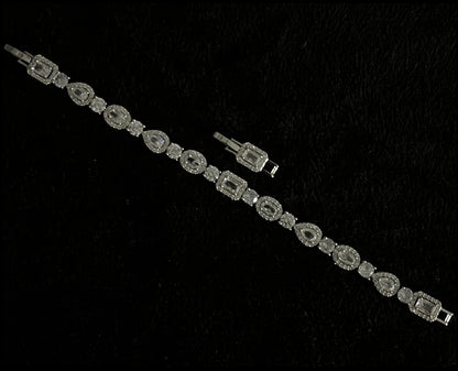 bracelet crystal " DROP "