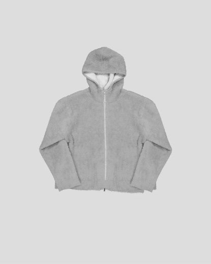 MOHAIR GREY JACKET