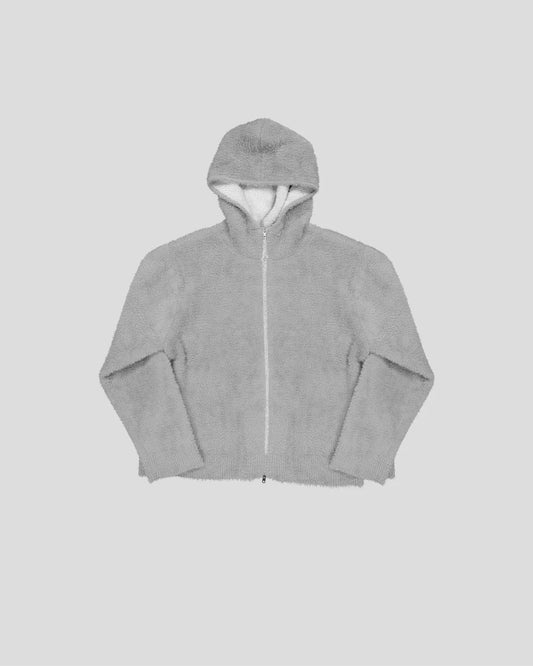 MOHAIR GREY JACKET