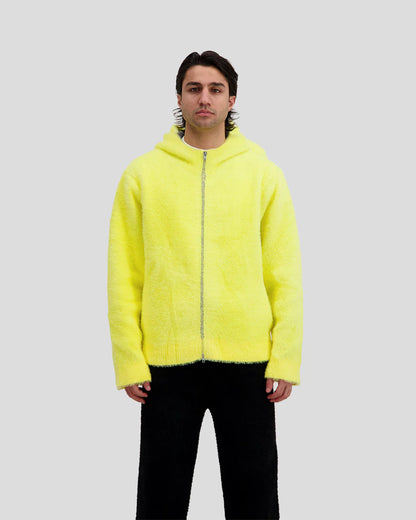 MOHAIR YELLOW JACKET