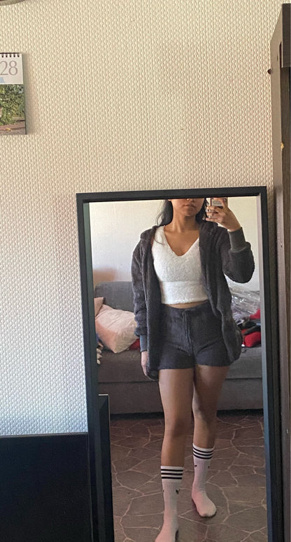 Ensemble pyjama velour + manteau offert