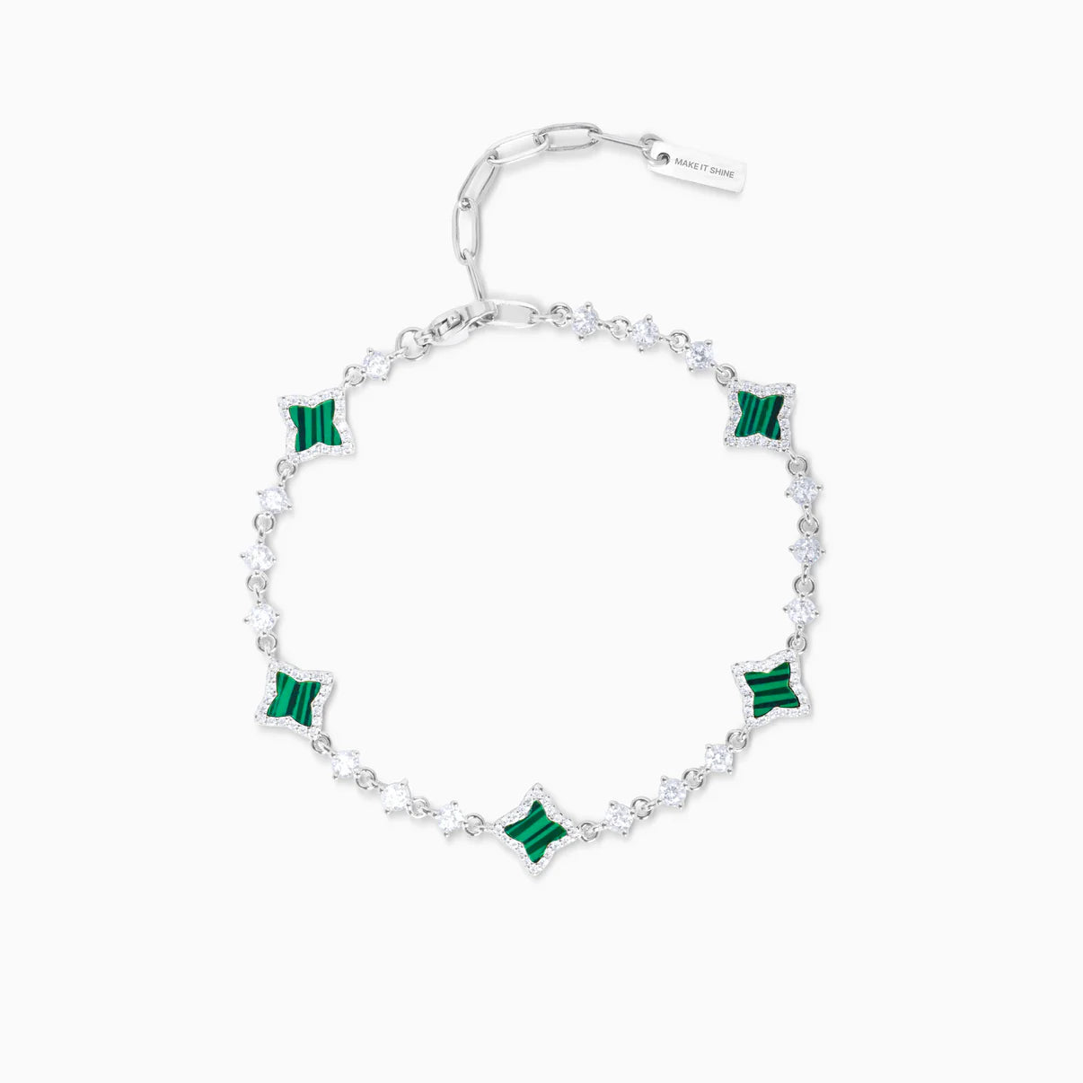 bracelet flower shine