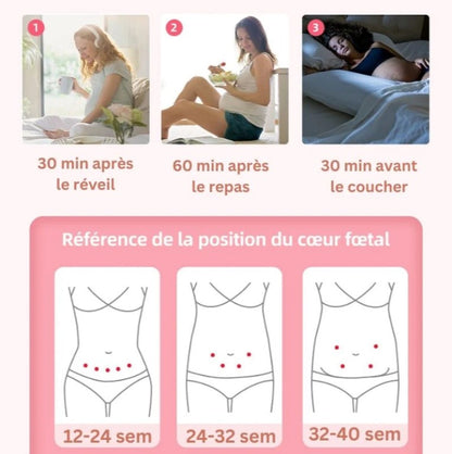 Haut-parleur fréquence cardiaque bébé