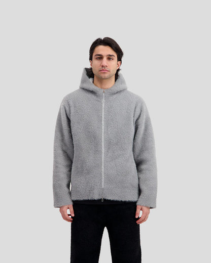 MOHAIR GREY JACKET